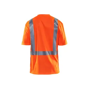 High Visibility T-Shirt v-kragen v-kragen anti-uv anti-geruch Blaklader image-4