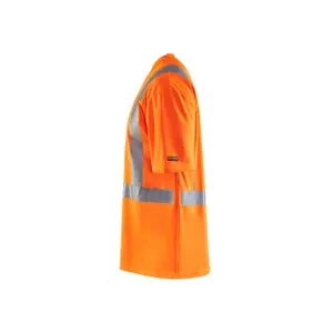 High Visibility T-Shirt v-kragen v-kragen anti-uv anti-geruch Blaklader image-3