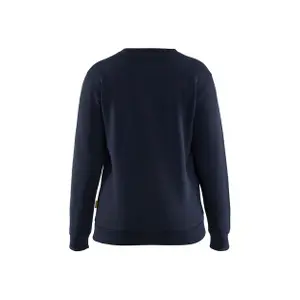 Camisola de gola redonda bicolor para mulher Blaklader image-3