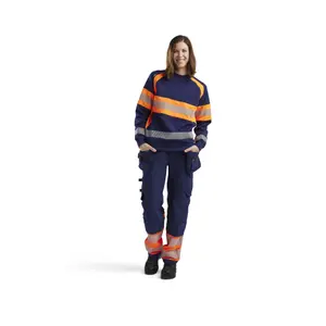 Women's zip-up sweatshirt Blaklader Hi-Vis image-1