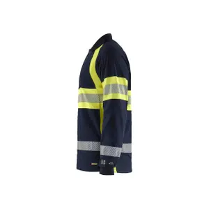Inherent multi-standard long-sleeve pique Polo shirt Blaklader image-2