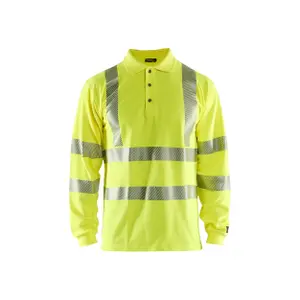 Inherent multi-standard long-sleeve pique Polo shirt Blaklader image-0