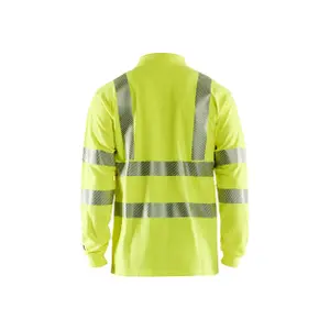 Inherent multi-standard long-sleeve pique Polo shirt Blaklader image-3