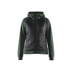 346425334199-3464-sweater-met-gewatteerde-voorkant-voor-dames-blaklader-herfstgroen-zwart