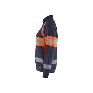 Women's zip-up sweatshirt Blaklader Hi-Vis image-2
