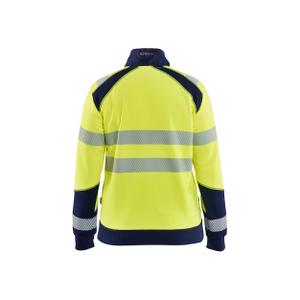 Women's high-visibility zip-up sweatshirt Blaklader image-3