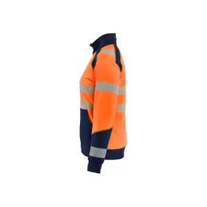 Women's high-visibility zip-up sweatshirt Blaklader image-2