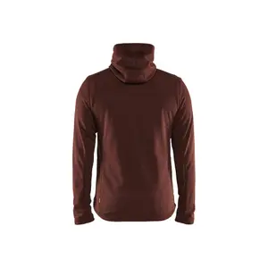 Zip-up hooded sweatshirt Blaklader Burned image-4
