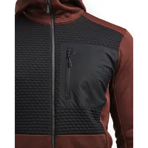 Zip-up hooded sweatshirt Blaklader Burned image-5