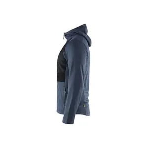 Zip-up hooded sweatshirt Blaklader Numbe image-3