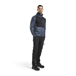 Zip-up hooded sweatshirt Blaklader Numbe image-1