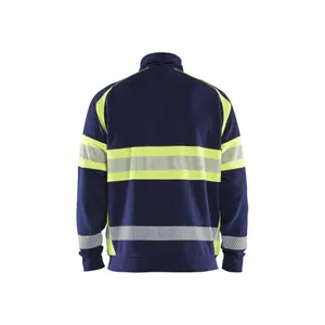 Zip-up sweatshirt Blaklader Hi-Vis image-4