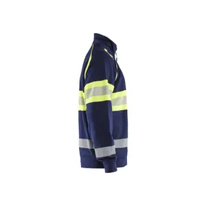 Zip-up sweatshirt Blaklader Hi-Vis image-2