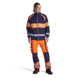 Zip-up sweatshirt Blaklader Hi-Vis image-1