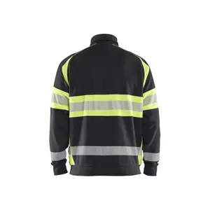 Zip-up sweatshirt Blaklader Hi-Vis image-4