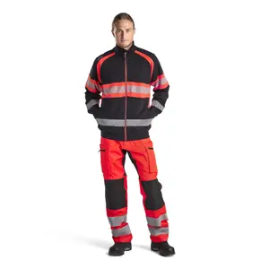 Zip-up sweatshirt Blaklader Hi-Vis image-1
