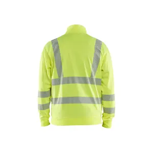 High-visibility zip-up sweatshirt Blaklader image-3