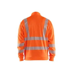 High-visibility zip-up sweatshirt Blaklader image-3