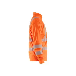 High-visibility zip-up sweatshirt Blaklader image-1