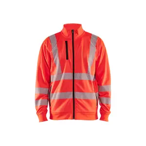 High-visibility zip-up sweatshirt Blaklader image-0