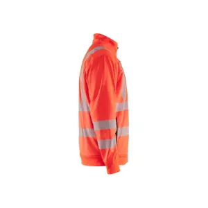 High-visibility zip-up sweatshirt Blaklader image-1