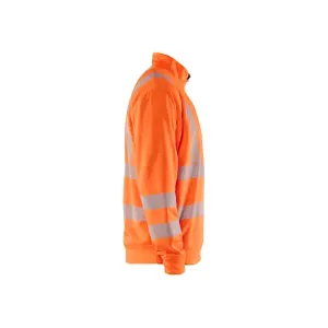 Sweatshirt col zippé haute-visibilité Blaklader image-1