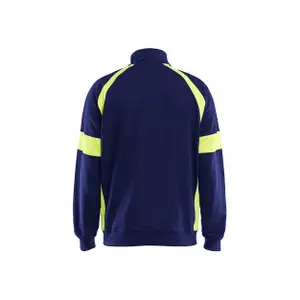 High-visibility zip-up sweatshirt Blaklader image-3