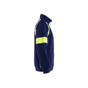 High-visibility zip-up sweatshirt Blaklader image-1