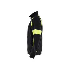 High-visibility zip-up sweatshirt Blaklader image-2