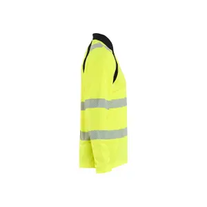 Long sleeve high visibility UV protection polo Blaklader image-2