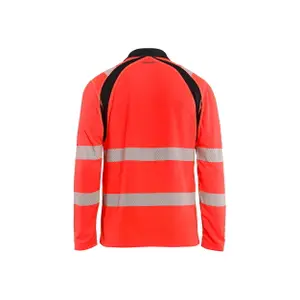 Long sleeve high visibility UV protection polo Blaklader image-1