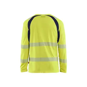 Tweekleurig T-shirt met lange mouwen Blaklader image-3
