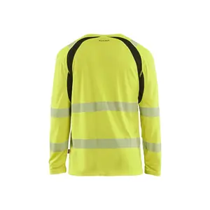 Tweekleurig T-shirt met lange mouwen Blaklader image-3