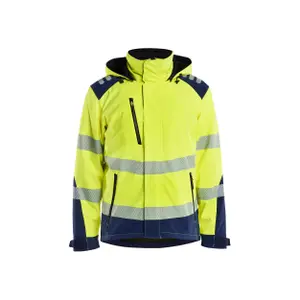 High visibility waterproof jacket Blaklader image-0
