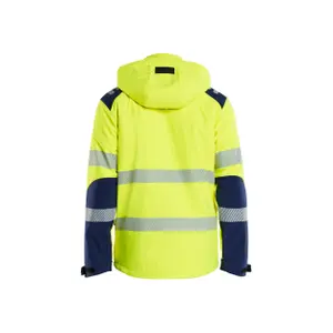 High visibility waterproof jacket Blaklader image-1