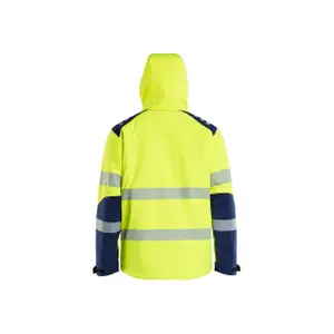 High visibility waterproof jacket Blaklader image-2