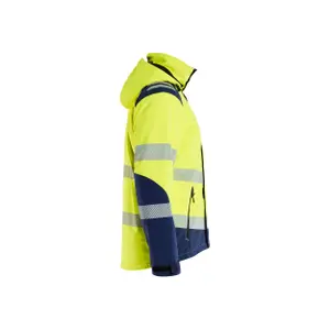 High visibility waterproof jacket Blaklader image-3