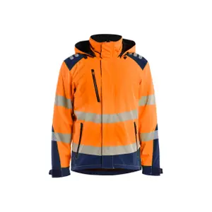 High visibility waterproof jacket Blaklader image-0