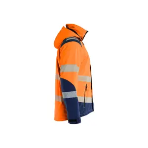 High visibility waterproof jacket Blaklader image-3