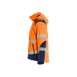 High visibility waterproof jacket Blaklader image-4