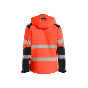 High visibility waterproof jacket Blaklader image-1