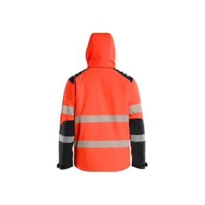 High visibility waterproof jacket Blaklader image-2