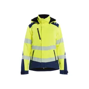 Women's high visibility waterproof jacket Blaklader image-0