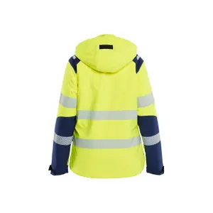 Women's high visibility waterproof jacket Blaklader image-1