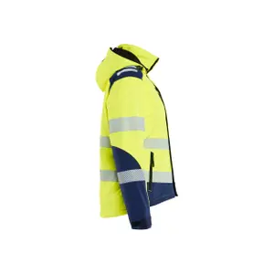 Women's high visibility waterproof jacket Blaklader image-3