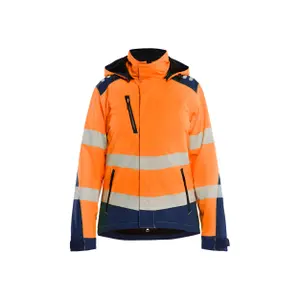 Women's high visibility waterproof jacket Blaklader image-0