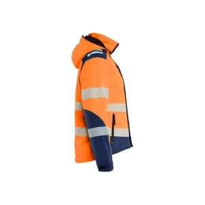 Women's high visibility waterproof jacket Blaklader image-3