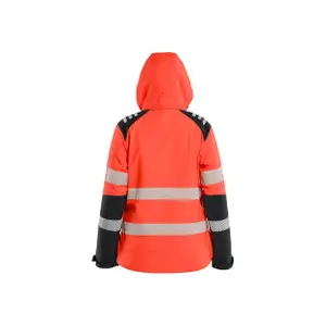 Women's high visibility waterproof jacket Blaklader image-2