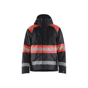 448019779955-4480-giacca-impermeabile-blaklader-hi-vis-class-1-nero-rosso-fluorescente