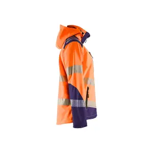 Women's softshell reflective jacket Blaklader image-3